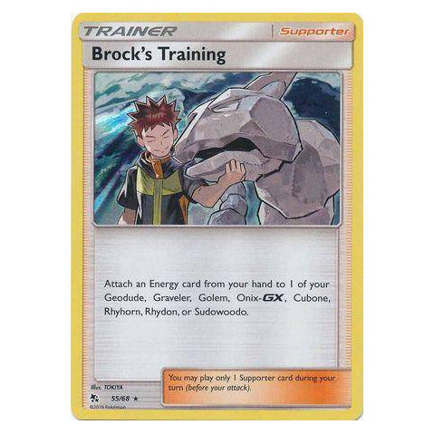 Brock's Training : HIDDEN FATES (Holo) - 55/68