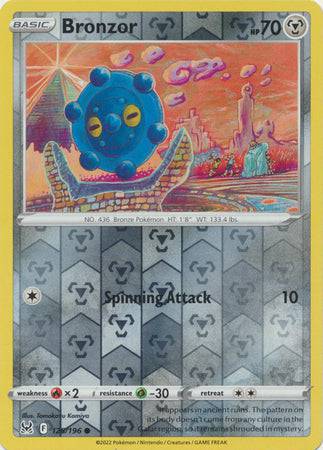 Bronzor : LOST ORIGIN (Reverse holo) - 125/196