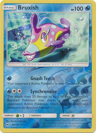 Bruxish : BURNING SHADOWS (Reverse holo) - 38/147