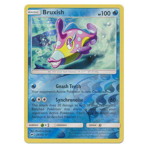 Bruxish : BURNING SHADOWS (Reverse holo) - 38/147