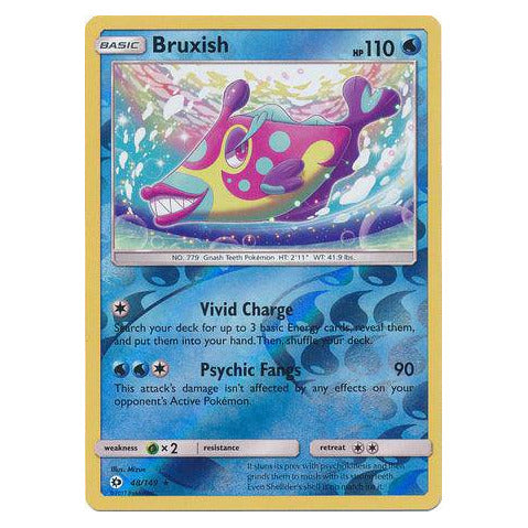Bruxish : SUN & MOON BASE (Reverse holo) - 48/149