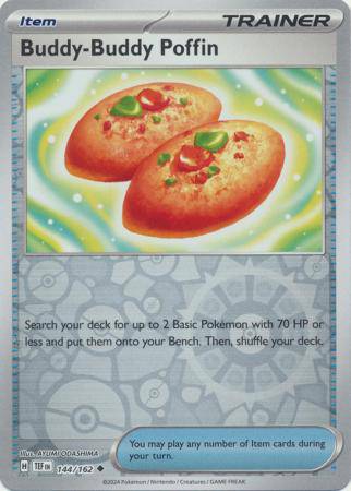 Buddy-Buddy Poffin : TEMPORAL FORCES (Reverse holo) - 144/162 - Lockett Labs UK