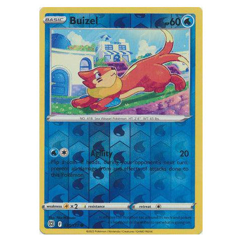 Buizel : BRILLIANT STARS (Reverse holo) - 038/172