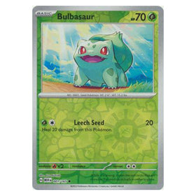 Bulbasaur : 151 (Reverse holo) - 001/165