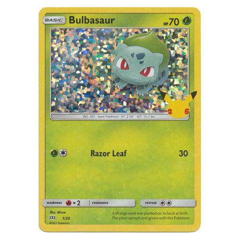Bulbasaur : 25TH ANNIVERSARY PROMO (Holo) - 1/25