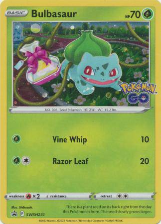 Bulbasaur : PROMO (Holo) - SWSH231