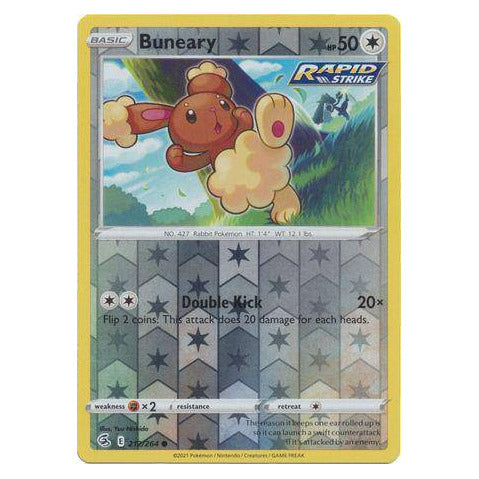 Buneary : FUSION STRIKE (Reverse holo) - 212/264