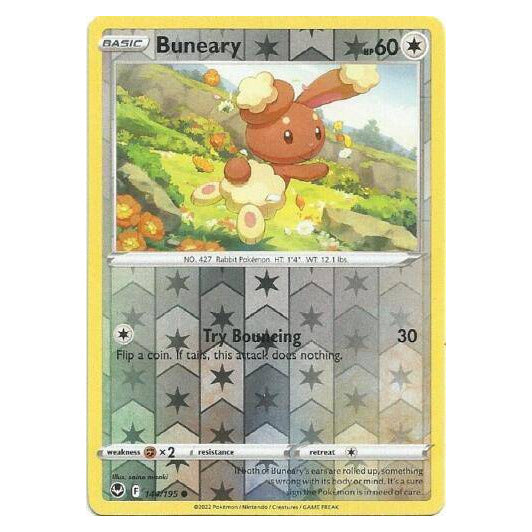 Buneary : SILVER TEMPEST (Reverse holo) - 144/195