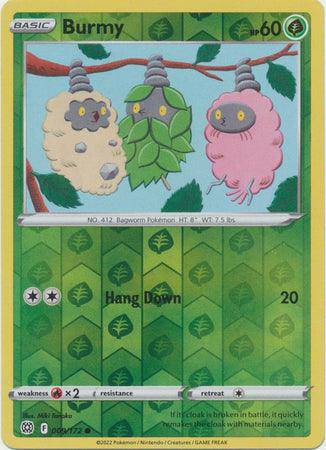 Burmy : BRILLIANT STARS (Reverse holo) - 009/172 - Lockett Labs UK