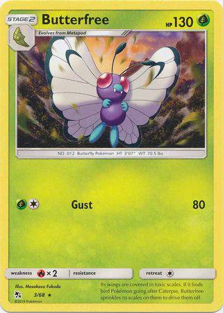 Butterfree : HIDDEN FATES - 3/68