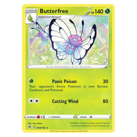 Butterfree : REBEL CLASH - 003/192