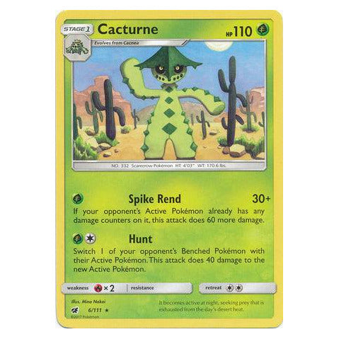 Cacturne : CRIMSON INVASION - 6/111