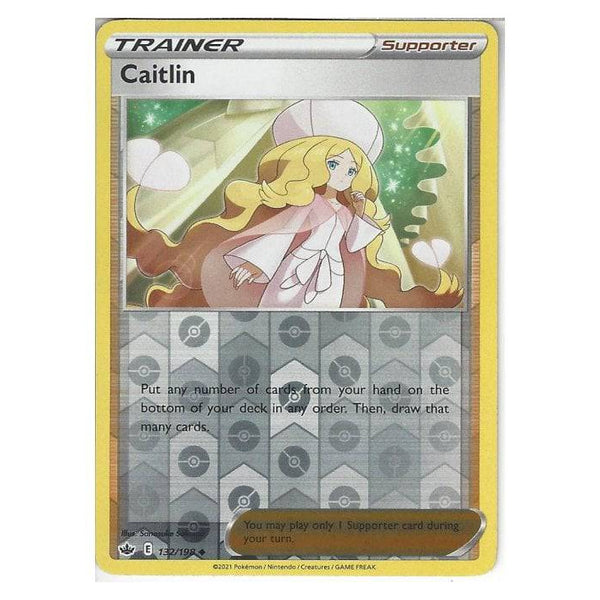 Caitlin : CHILLING REIGN (Reverse holo) - 132/198