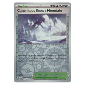 Calamitous Snowy Mountain : PALDEA EVOLVED (Reverse holo) - 174/193