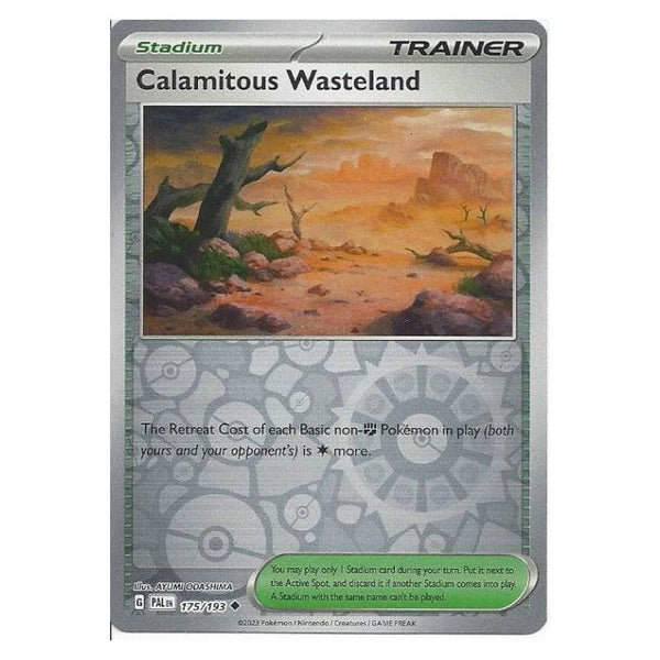 Calamitous Wasteland : PALDEA EVOLVED (Reverse holo) - 175/193