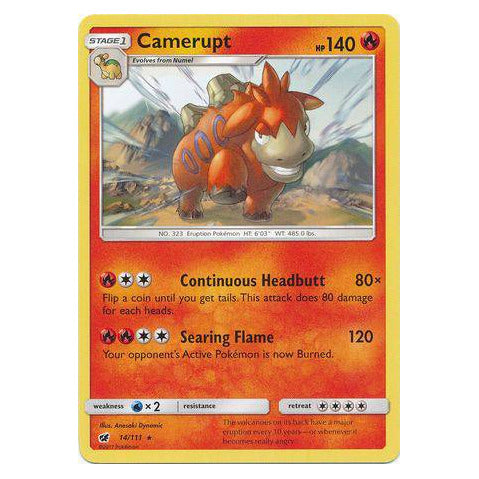 Camerupt : CRIMSON INVASION - 14/111