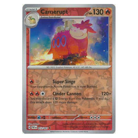 Camerupt : PALDEAN FATES (Reverse holo) - 012/091