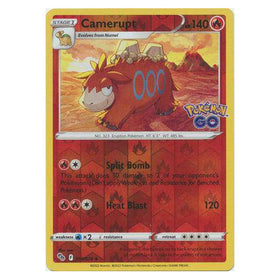 Camerupt : POKEMON GO! (Reverse holo) - 014/078