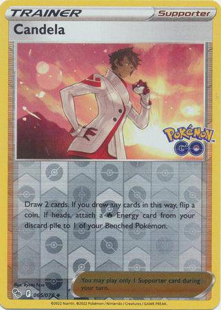 Candela : POKEMON GO! (Reverse holo) - 065/078 - Lockett Labs UK