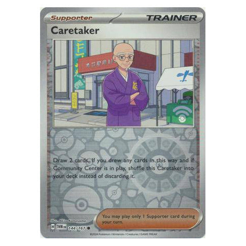 Caretaker : TWILIGHT MASQUERADE (Reverse holo) - 144/167