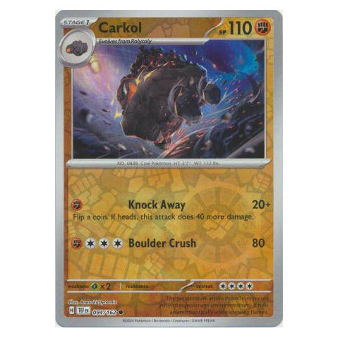 Carkol : TEMPORAL FORCES (Reverse holo) - 094/162