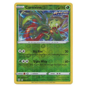 Carnivine : BATTLE STYLES (Reverse holo) - 009/163