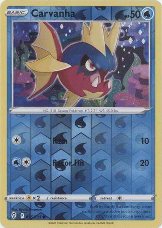 Carvanha : EVOLVING SKIES (Reverse holo) - 035/203 - Lockett Labs UK