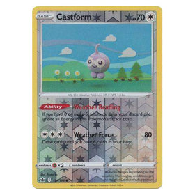 Castform : CHILLING REIGN (Reverse holo) - 121/198
