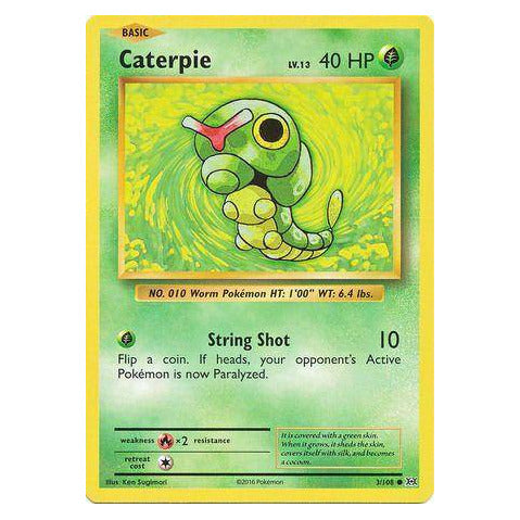 Caterpie : EVOLUTIONS - 3/108