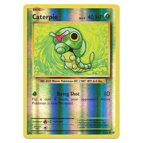 Caterpie : EVOLUTIONS (Reverse holo) - 3/108