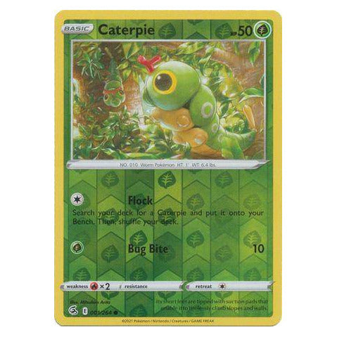 Caterpie : FUSION STRIKE (Reverse holo) - 001/264