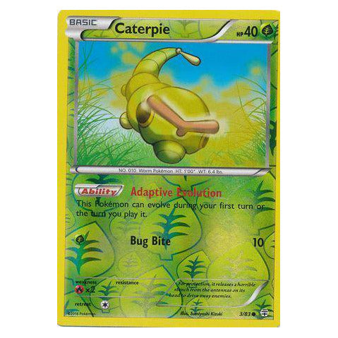 Caterpie : GENERATIONS (Reverse holo) - 3/83