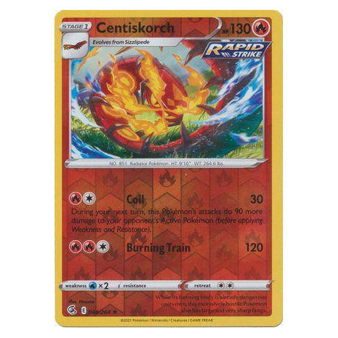 Centiskorch : FUSION STRIKE (Reverse holo) - 048/264