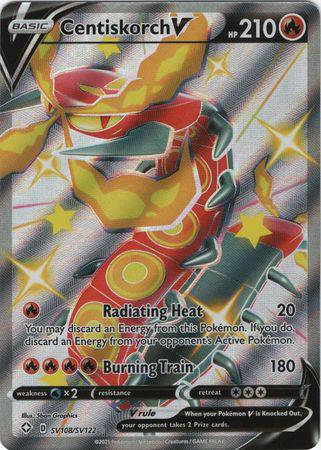 Centiskorch V : SHINING FATES - SV108/SV122 - Lockett Labs UK