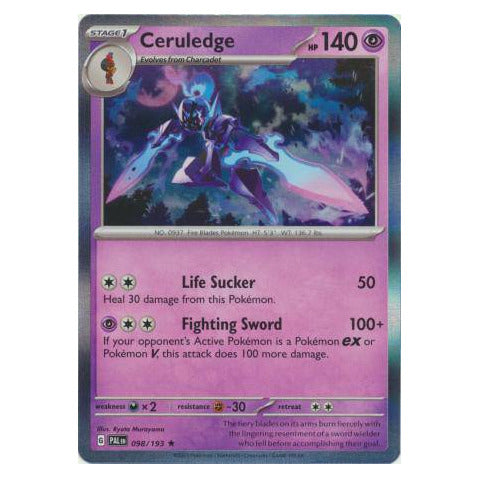 Ceruledge : PALDEA EVOLVED (Holo) - 098/193