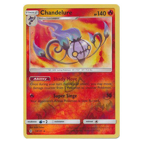 Chandelure : GUARDIANS RISING (Reverse holo) - 13/145