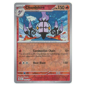 Chandelure : OBSIDIAN FLAMES (Reverse holo) - 038/197