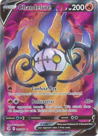 Chandelure V : FUSION STRIKE - 247/264 - Lockett Labs UK