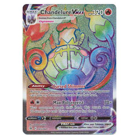 Chandelure VMAX : FUSION STRIKE - 265/264