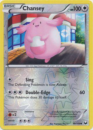 Chansey : DARK EXPLORERS (Reverse holo) - 80/108 - Lockett Labs UK
