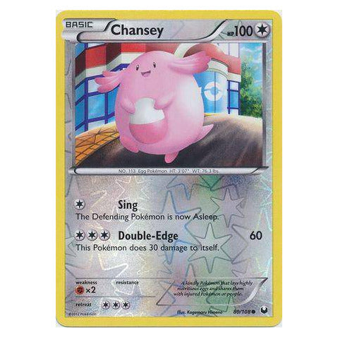 Chansey : DARK EXPLORERS (Reverse holo) - 80/108