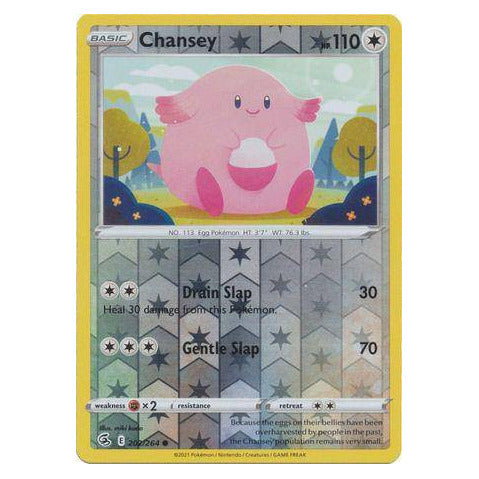 Chansey : FUSION STRIKE (Reverse holo) - 202/264