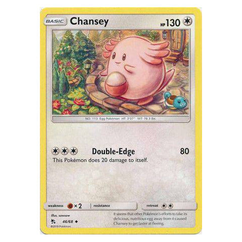 Chansey : HIDDEN FATES - 46/68