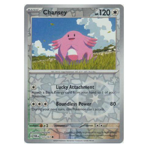 Chansey : TWILIGHT MASQUERADE (Reverse holo) - 133/167
