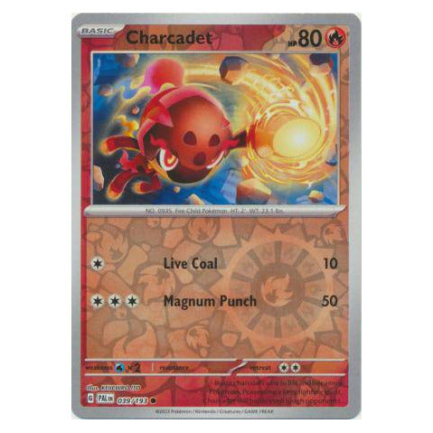 Charcadet : PALDEA EVOLVED (Reverse holo) - 039/193