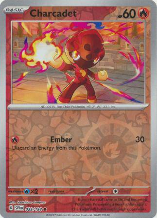 Charcadet : SCARLET & VIOLET BASE (Reverse holo) - 039/198