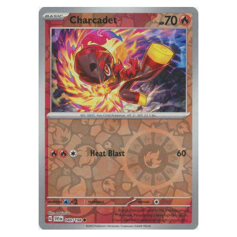 Charcadet : SCARLET & VIOLET BASE (Reverse holo) - 040/198
