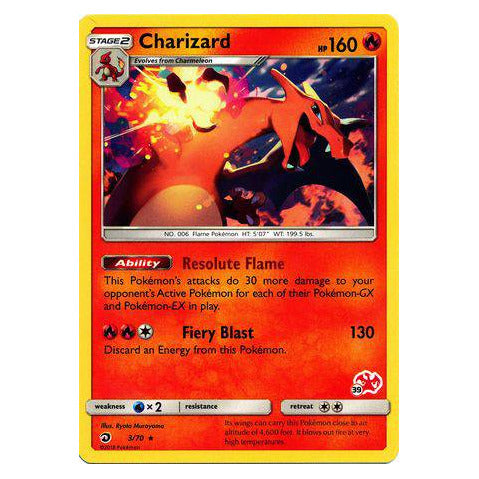 Charizard : BATTLE ACADEMY (Charizard Symbol 39) - 3/70
