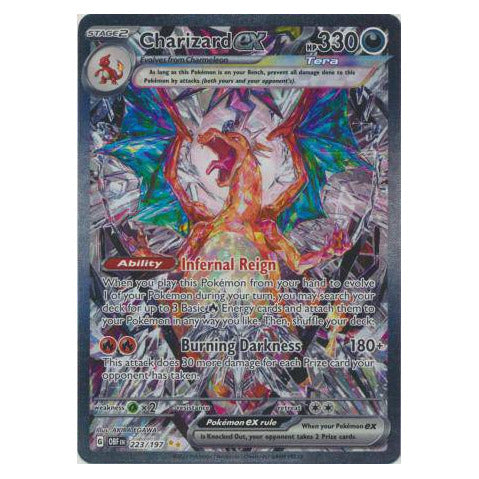 Charizard ex : OBSIDIAN FLAMES - 223/197