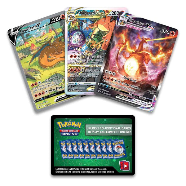 Charizard V/VSTAR/VMAX : SEALED PROMO TRIO